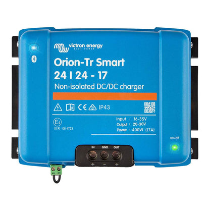 Suncoast Marine and Auto offers Victron Orion-TR Smart 24/24-17A 17A (400W) Non-Isolated DC-DC Charger or Power Supply [ORI242440140]