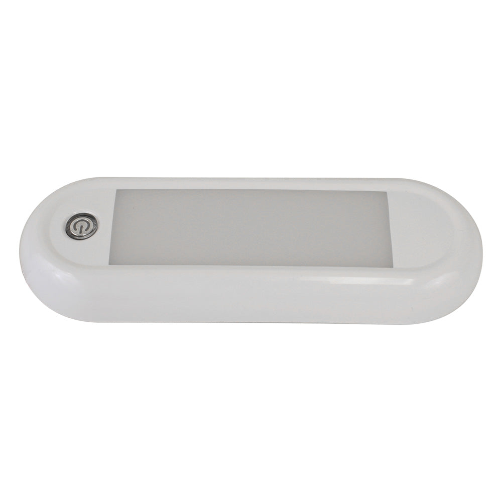 Suncoast Marine and Auto offers Scandvik 7" Oval Dome Light w/Switch Dimming - 12/24V [41322P]