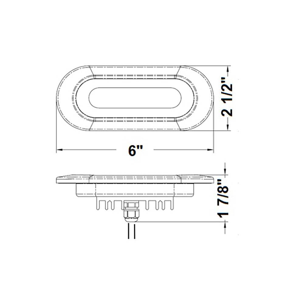 Suncoast Marine and Auto offers Scandvik Flush Mount Spreader Light - 10-30V - White [41343P]