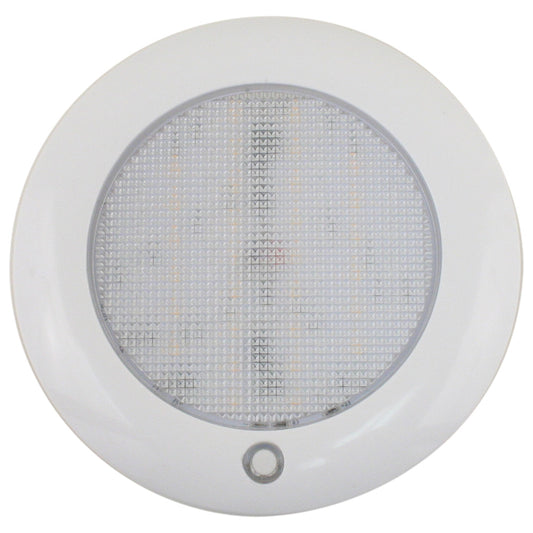 Suncoast Marine and Auto offers Scandvik Slim 5" Dome Light - Warm White/Blue - 10-30V [41461P]