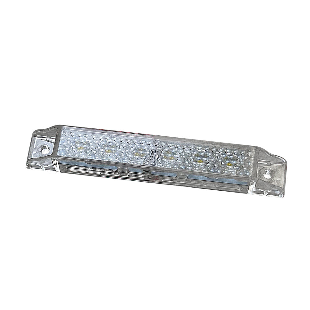 Suncoast Marine and Auto offers Scandvik 4" LED Light Strip - White w/Gasket - 12V [41640P]