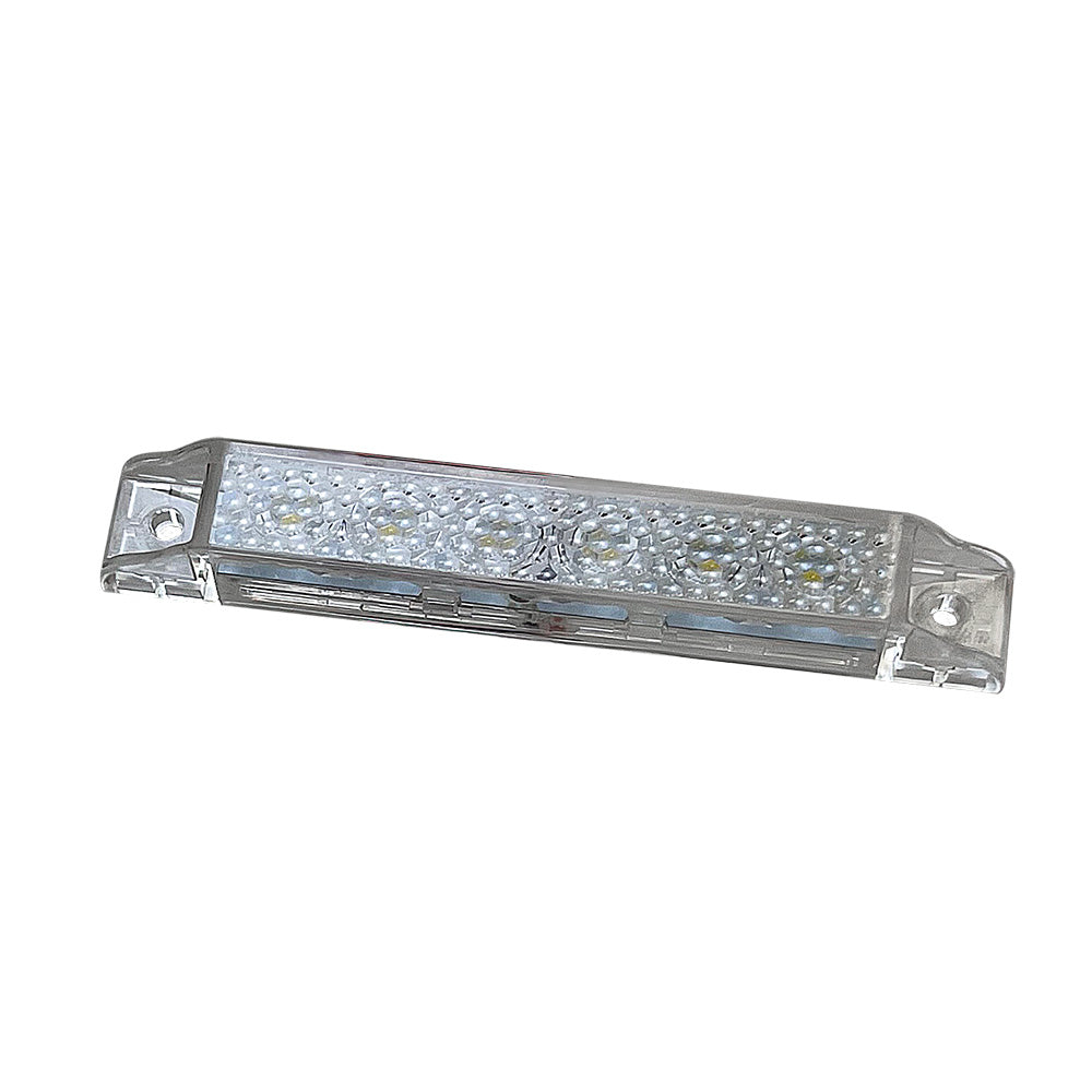 Suncoast Marine and Auto offers Scandvik 4" LED Light Strip - Blue w/Gasket - 12V [41641P]