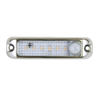 Suncoast Marine and Auto offers Scandvik 4" Locker Light w/Motion Sensor - 10-30V - SS [41746P]