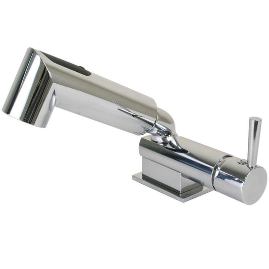 Suncoast Marine and Auto offers Scandvik Minimalistic Compact Single Level Mixer - Faucet Shower Combo - Chrome [16216]