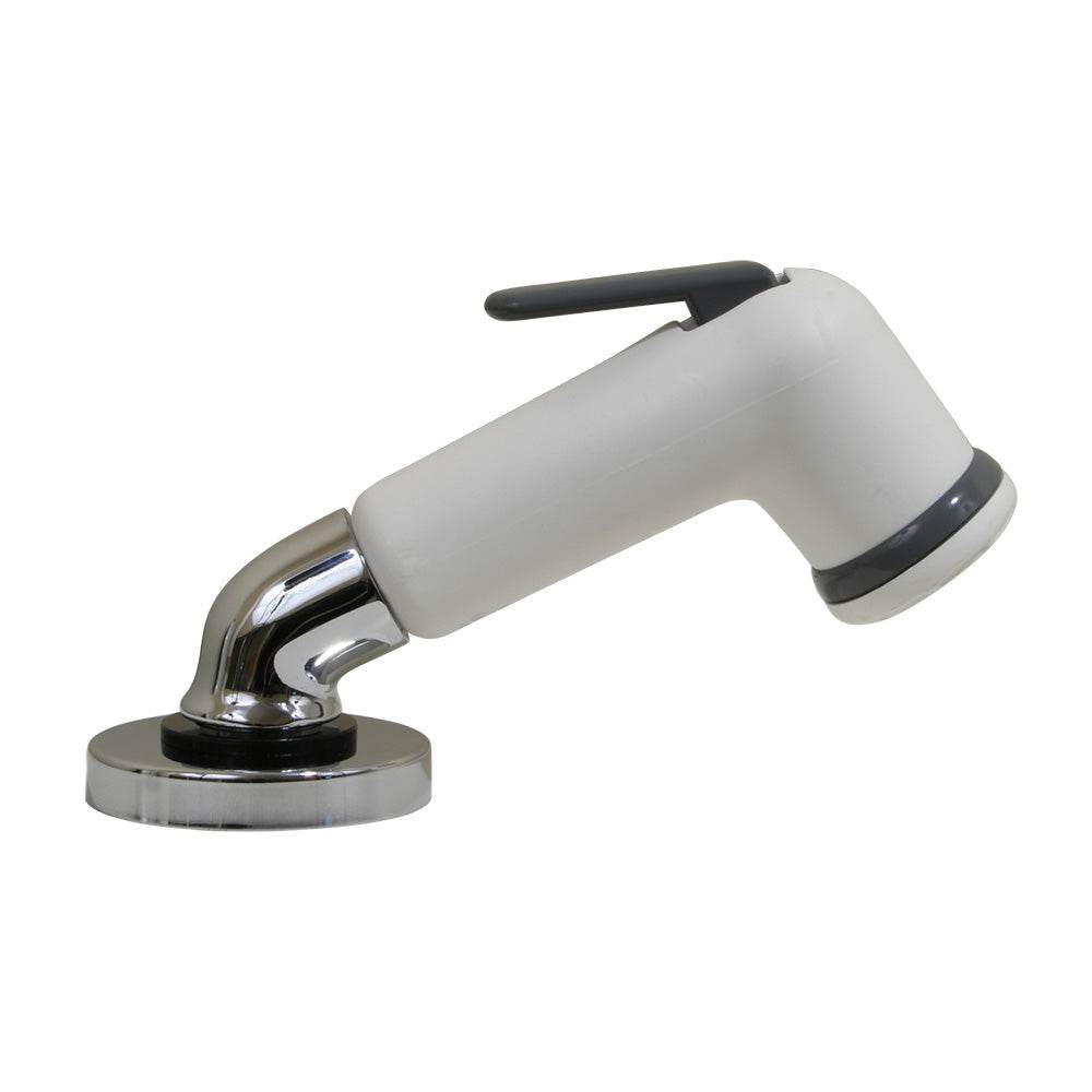 Suncoast Marine and Auto offers Scandvik Elbow Sprayer - Handle Pull Out - White w/6 Hose [10191P]