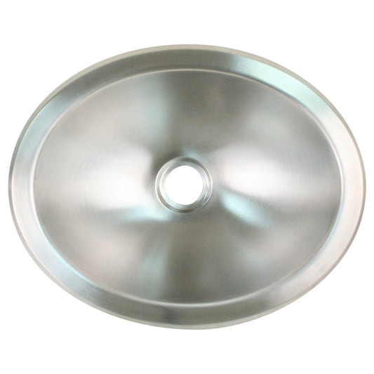 Suncoast Marine and Auto offers Scandvik Brushed SS Oval Sink - 13.25" x 10.5" [10281]