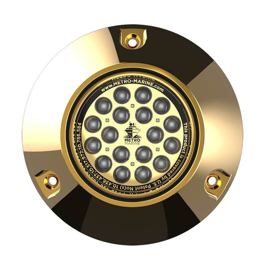 Suncoast Marine and Auto offers Metro Marine High-Output Submersible Underwater Light w/Intelligent Monochromatic LEDs - Green, 90 Beam [F-BMR1-G3-90]