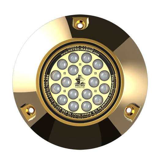 Suncoast Marine and Auto offers Metro Marine High-Output Submersible Underwater Light w/Intelligent Monochromatic LEDs - Aqua, 45 Beam [F-BMR1-A3-45]