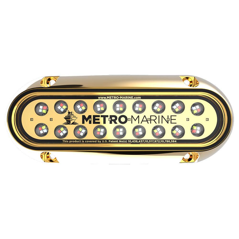 Suncoast Marine and Auto offers Metro Marine High-Output Elongated Underwater Light w/Intelligent Full Spectrum LEDs - RGBW, 90 Beam [F-BME1-H-FS-90]