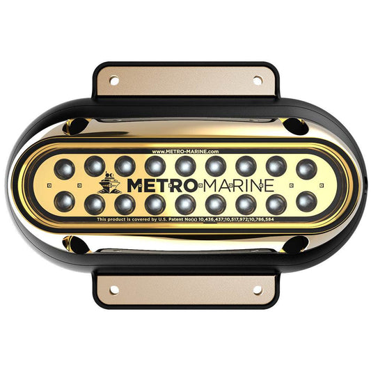 Suncoast Marine and Auto offers Metro Marine High-Output Elongated Surface Mount Light w/Intelligent Monochromatic LEDs - Blue, 90 Beam [F-SME1-H-B3-90]