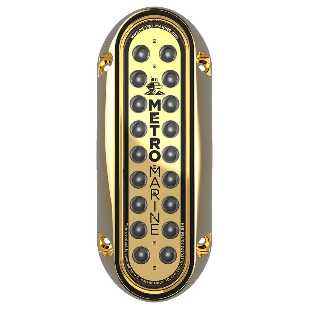 Suncoast Marine and Auto offers Metro Marine High-Output Elongated Vertical Mount Light w/Intelligent Monochromatic LEDs - Green, 90 Beam [F-BME1-V-G3-90]