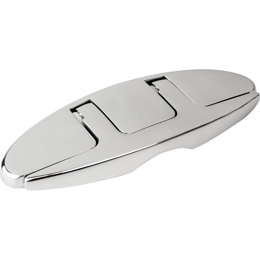 Suncoast Marine and Auto offers Sea-Dog 5" Oval SS Folding Cleat w/Hidden Hex Bolts [041115-1]