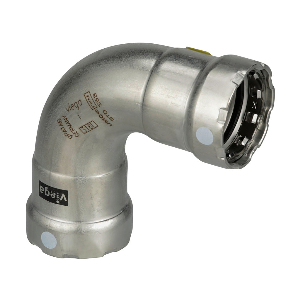 Suncoast Marine and Auto offers Viega MegaPress 316 FKM 1-1/2" 90 Degree Elbow [91715]