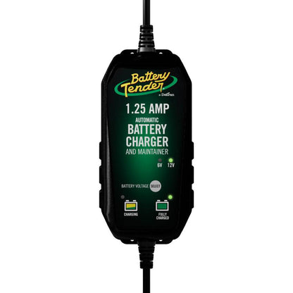 Suncoast Marine and Auto offers Battery Tender 6V/12V, 1.25A Selectable Battery Charger [022-0211-DL-WH]