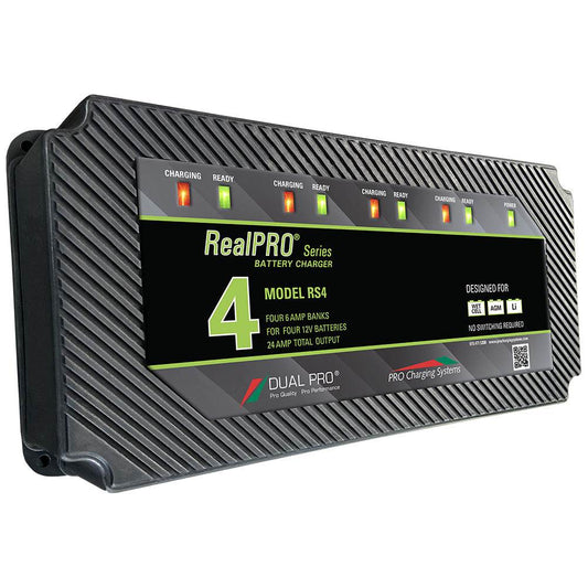 Suncoast Marine and Auto offers Dual Pro RealPRO Series Battery Charger - 24A - 4-Bank [RS4]