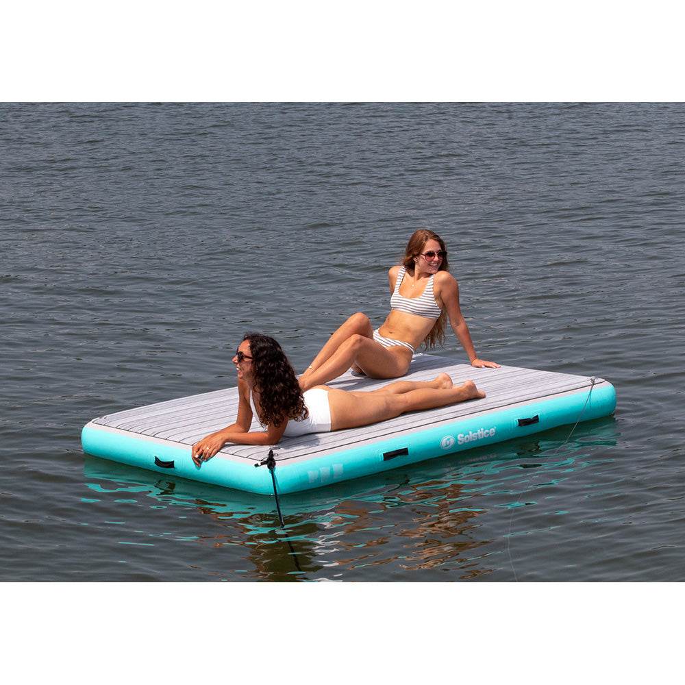 Suncoast Marine and Auto offers Solstice Watersports 8 x 5 Luxe Dock w/Traction Pad Ladder [38805]