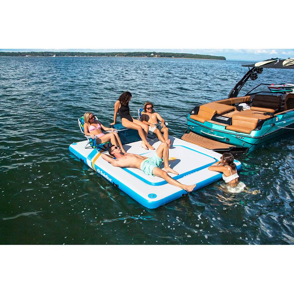 Suncoast Marine and Auto offers Solstice Watersports 10 x 8 Rec Mesh Dock w/Removable Insert [38180]