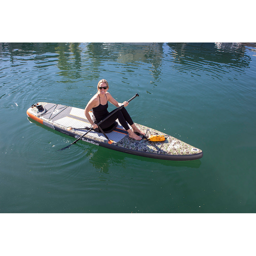 Suncoast Marine and Auto offers Solstice Watersports 116" Drifter Fishing Inflatable Stand-Up Paddleboard Kit [36116]