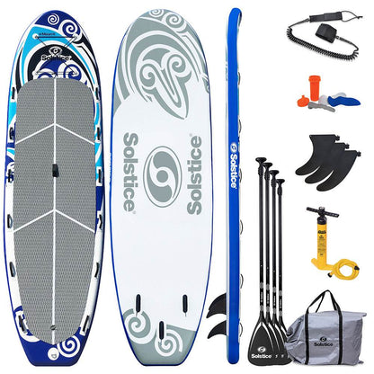 Suncoast Marine and Auto offers Solstice Watersports 16 Maori Giant Inflatable Stand-Up Paddleboard w/Leash 4 Paddles [35180]