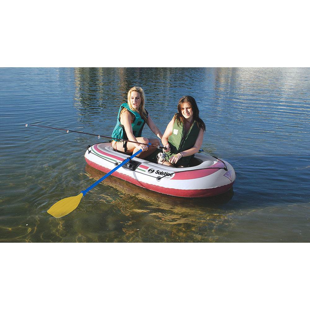 Suncoast Marine and Auto offers Solstice Watersports Voyager 2-Person Inflatable Boat Kit w/Oars Pump [30201]