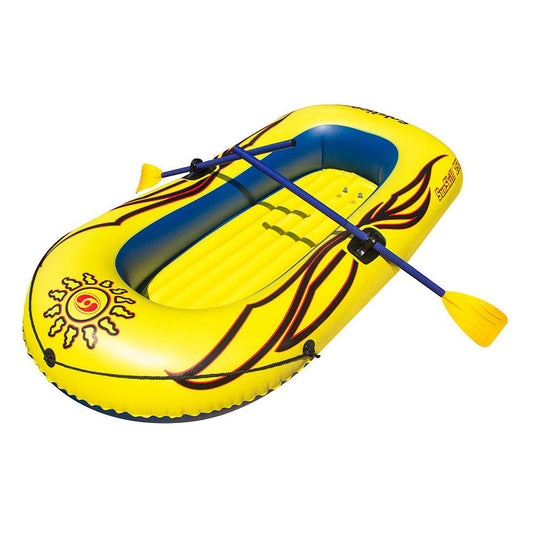 Suncoast Marine and Auto offers Solstice Watersports Sunskiff 2-Person Inflatable Boat Kit w/Oars Pump [29251]