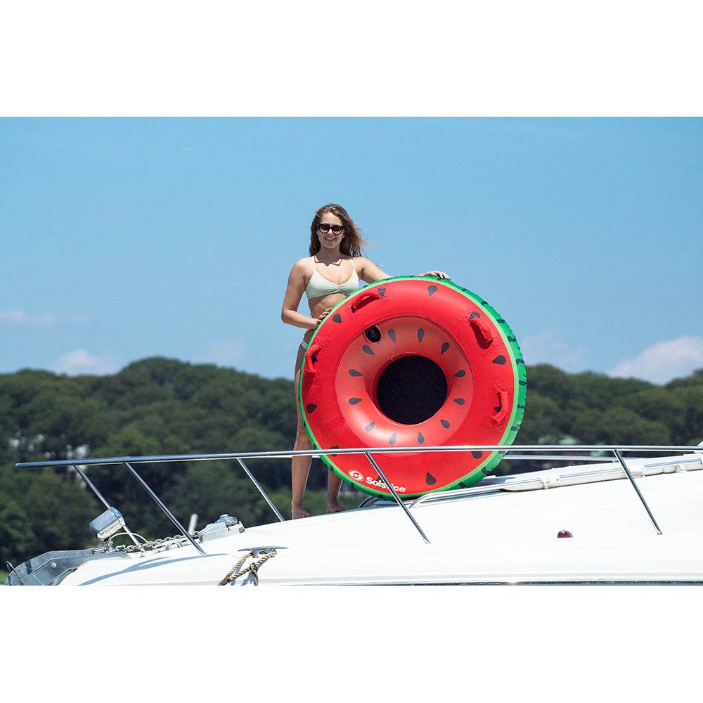 Suncoast Marine and Auto offers Solstice Watersports Single Rider Watermelon Tube Towable [22005]