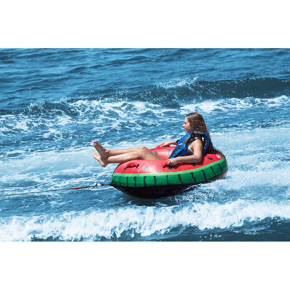 Suncoast Marine and Auto offers Solstice Watersports Single Rider Watermelon Tube Towable [22005]