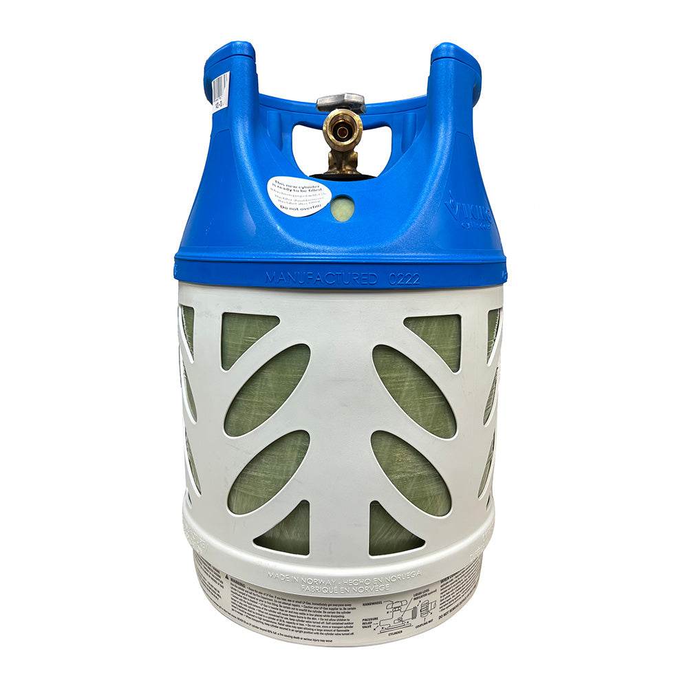 Suncoast Marine and Auto offers Viking Cylinders 17lb Vertical Fiberglass Composite LPG Cylinder w/Type 1 Valve - OPD, DOT, TC Approved [1420-0017]