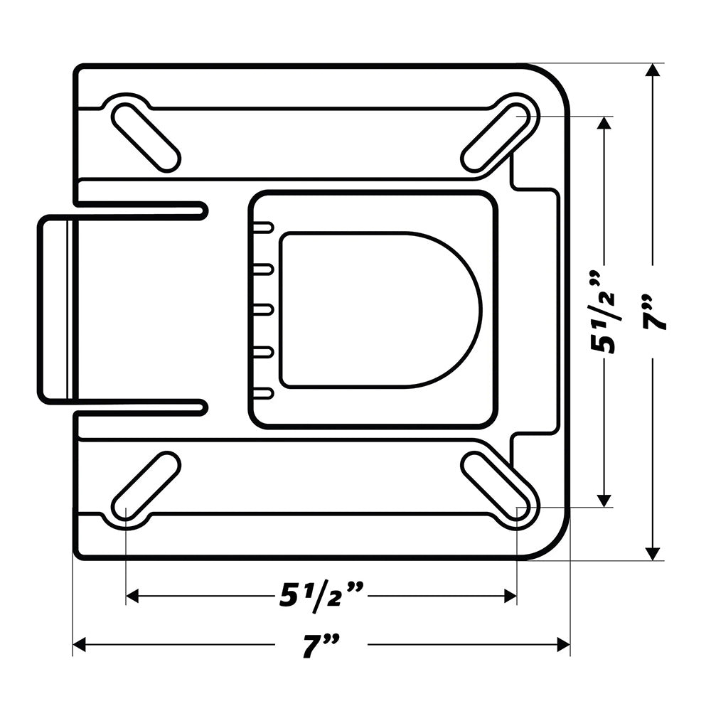 Suncoast Marine and Auto offers Wise 7" Swivel w/Quick Release Bracket [8WD7SQR]