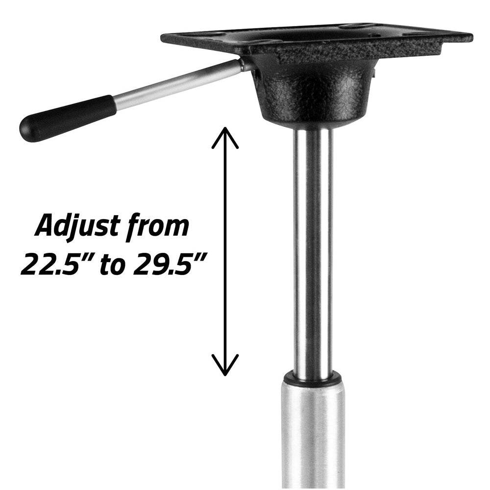 Suncoast Marine and Auto offers Wise Threaded Power Rise Stand-Up Pedestal [8WD3002]