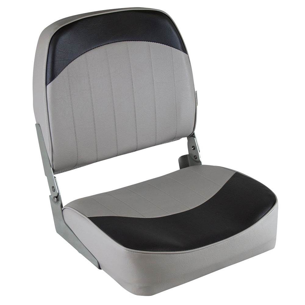 Suncoast Marine and Auto offers Wise Standard Low-Back Fishing Seat - Grey/Charcoal [8WD734PLS-664]