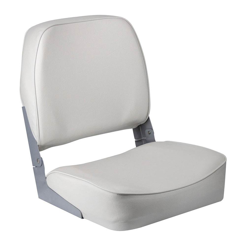 Suncoast Marine and Auto offers Wise Super Value Low-Back Fishing Seat - White [3313-710]