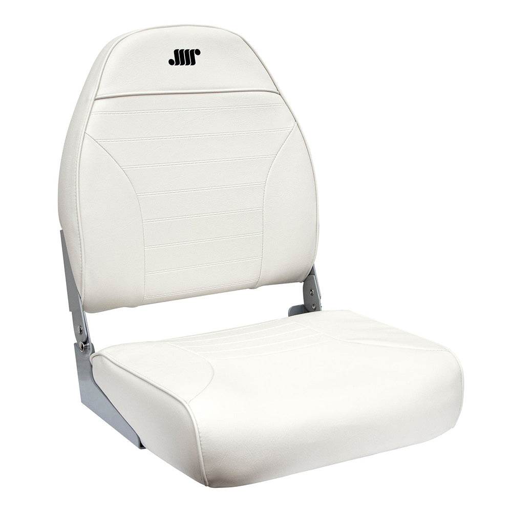 Suncoast Marine and Auto offers Wise Standard High-Back Fishing Seat - White [8WD588PLS-710]