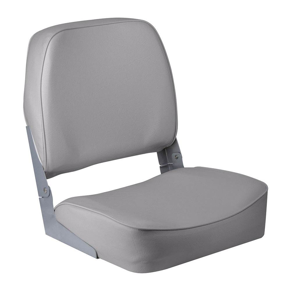 Suncoast Marine and Auto offers Wise Super Value Low-Back Fishing Seat - Grey [3313-717]