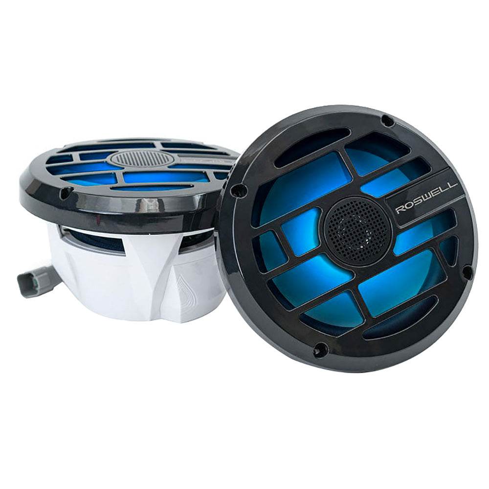 Suncoast Marine and Auto offers Roswell R Series 6.5 Marine Speakers - Anthracite Grille - 60W RMS 120W Peak Power [C920-1902]