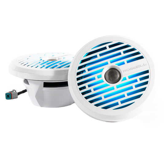 Suncoast Marine and Auto offers Roswell R1 8 Marine Speakers - White - 100W RMS 200W Peak Power [C920-1610]