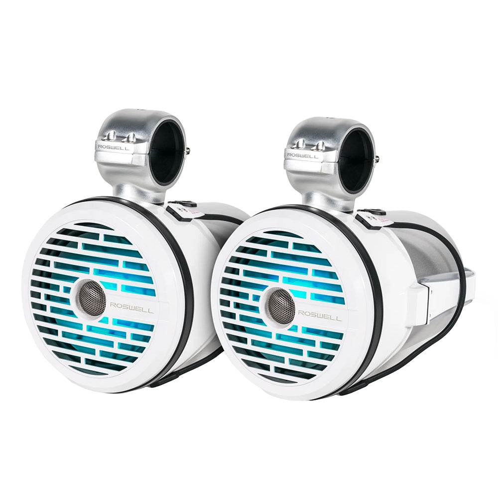 Suncoast Marine and Auto offers Roswell R1 8 Tower Speakers - White - 100W RMS 200W Peak Power [C920-1710]