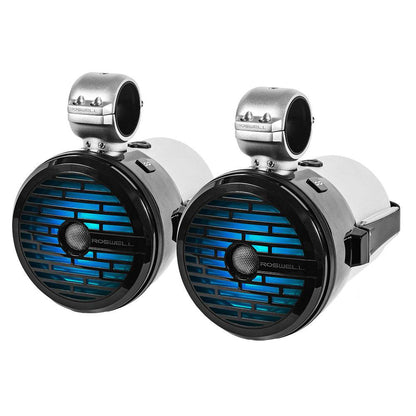 Suncoast Marine and Auto offers Roswell R1 8 Tower Speakers - Black - 100W RMS 200W Peak Power [C920-1711]