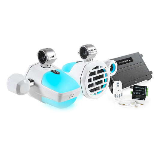 Suncoast Marine and Auto offers Roswell R1 Pro Marine Audio Package - White [C920-23120]