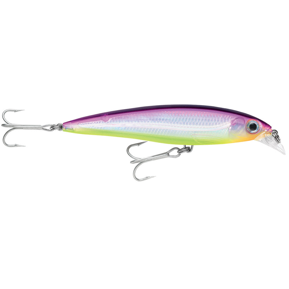 Suncoast Marine and Auto offers Rapala X-Rap Saltwater 3-1/8" Purple Chartreuse [SXR08PRCH]