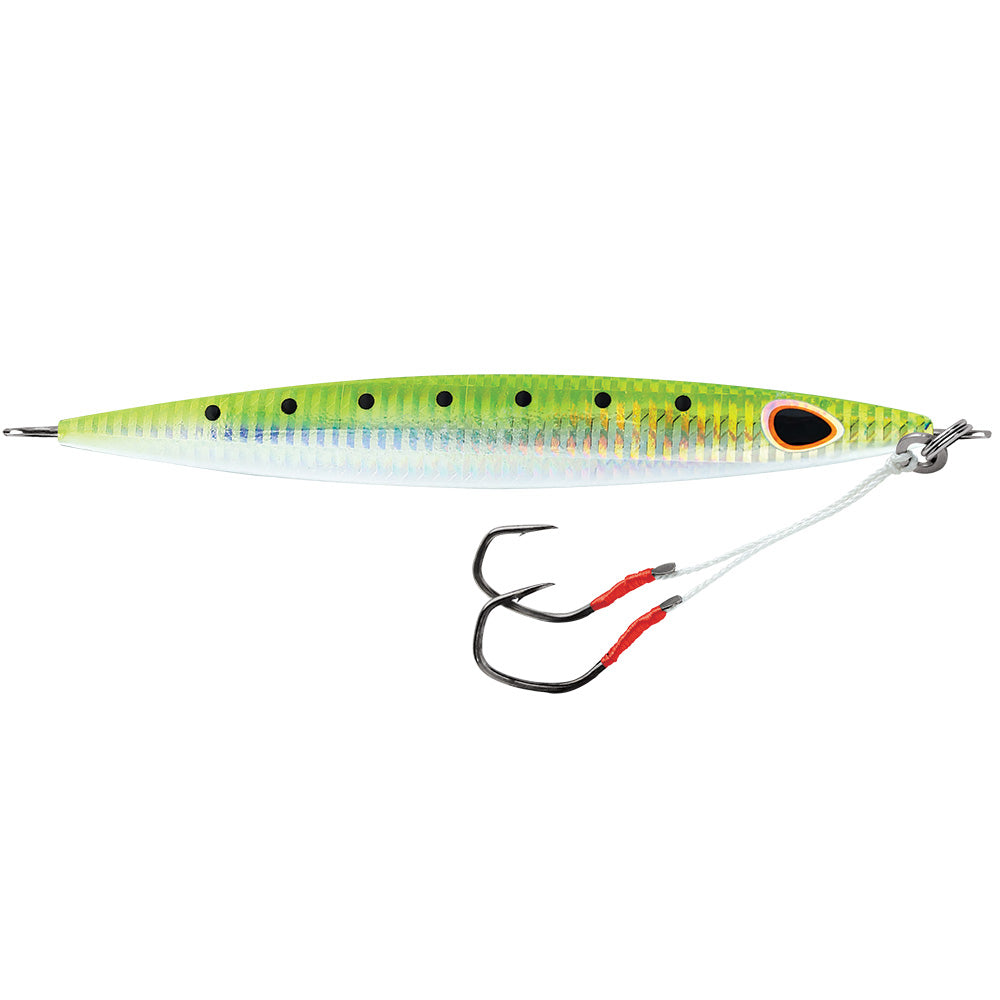 Suncoast Marine and Auto offers Williamson Kensaki 120 Jig - 5.25" - 4.25oz - UV Green Sardine Zebra [KSJ120UVGSZ]