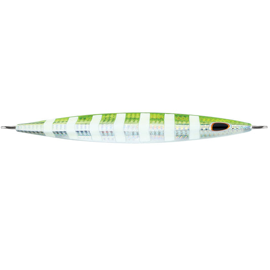 Suncoast Marine and Auto offers Williamson Kensaki 120 Jig - 5.25" - 4.25oz - UV Green Sardine Zebra [KSJ120UVGSZ]