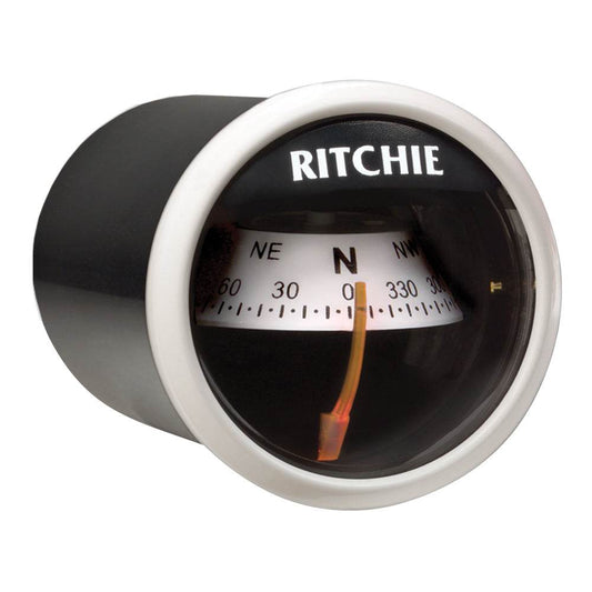 Suncoast Marine and Auto offers Ritchie X-23WW RitchieSport Compass - Dash Mount - White/Black [X-23WW]