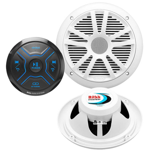 Suncoast Marine and Auto offers Boss Audio MG150W.6 Kit w/MGR150B 2 MR6W Speakers [MG150W.6]