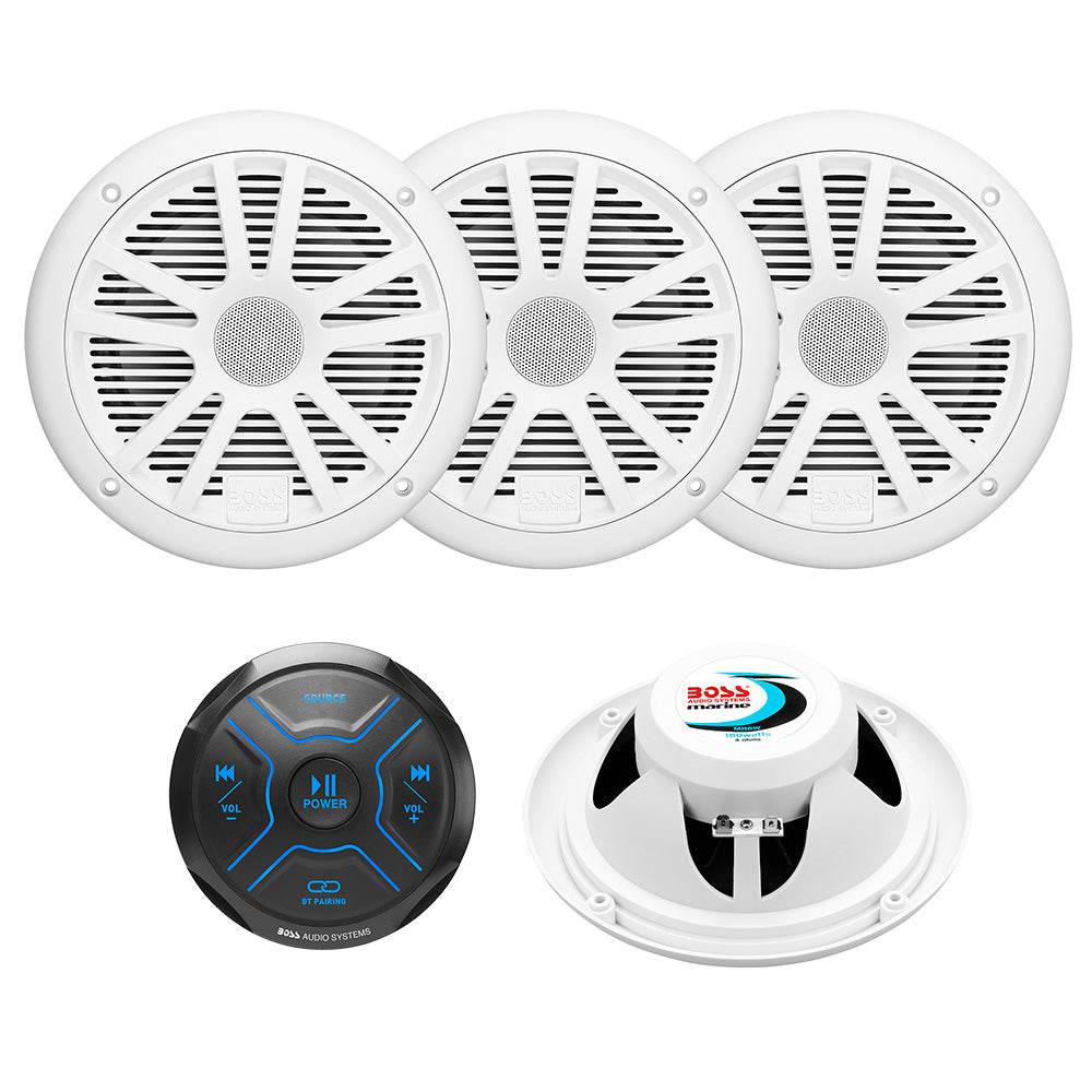 Suncoast Marine and Auto offers Boss Audio MG250W.64 Kit w/MGR150B 2 Pairs of MR6W Speakers [MG250W.64]