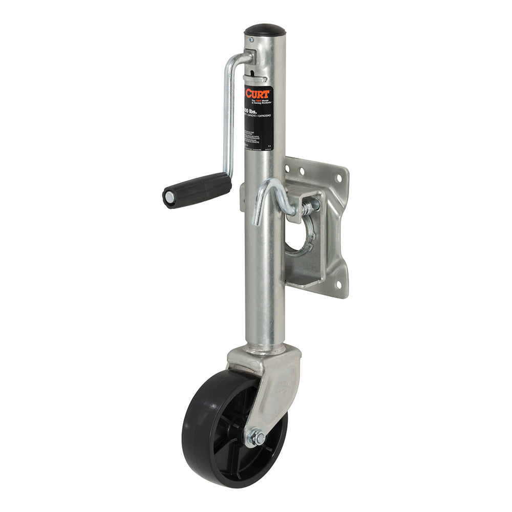 Suncoast Marine and Auto offers CURT Marine Jack w/6 Wheel - 1,000 lbs - Adjust Vertically 10" [28101]