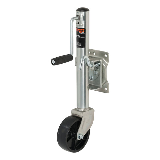 Suncoast Marine and Auto offers CURT Marine Jack w/6 Wheel - 1,200 lbs - Adjust Vertically 10" [28113]