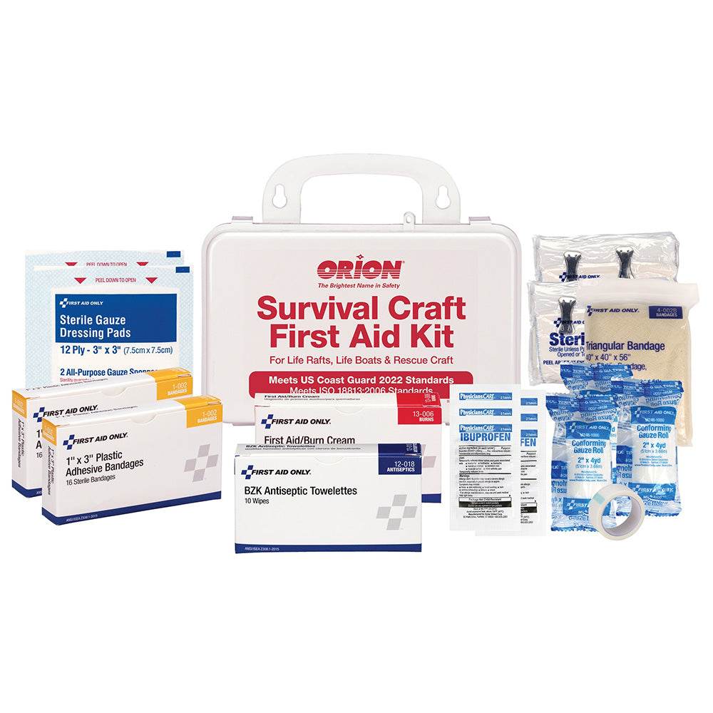 Suncoast Marine and Auto offers Orion Survival Craft First Aid Kit - Hard Plastic Case [816]