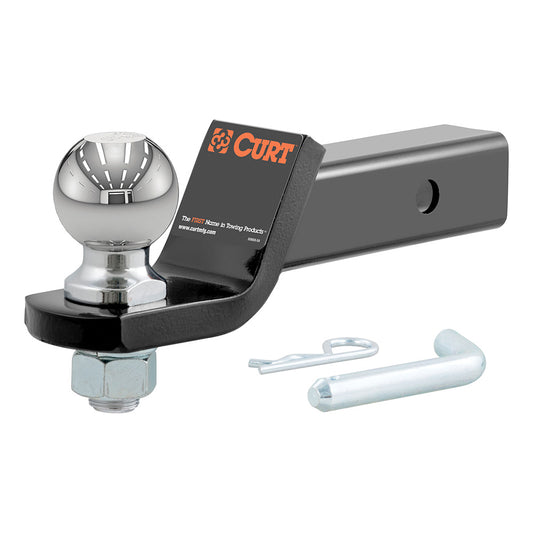 Suncoast Marine and Auto offers CURT Loaded Ball Mount w/2-5/16" Ball - 2" Shank - 2" Drop - 7,500 lbs [45041]