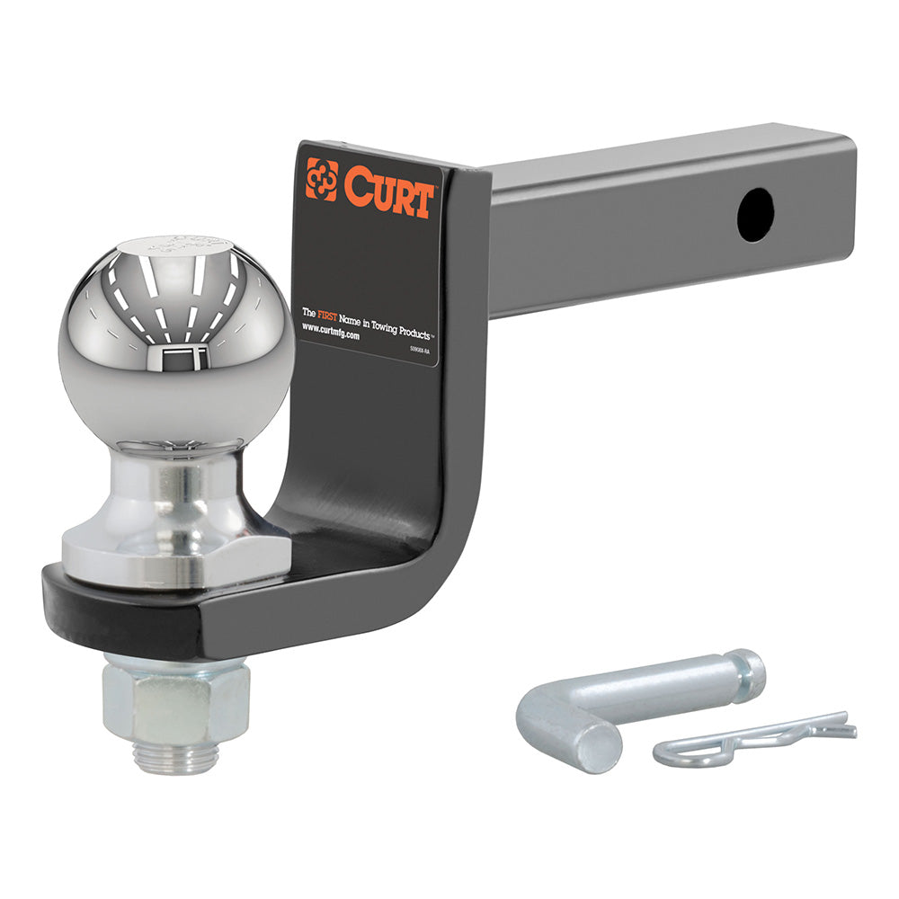 Suncoast Marine and Auto offers CURT Towing Starter Kit w/2" Ball - 1-1/4" Shank - 3-1/4" Drop - 3,500 lbs [45148]